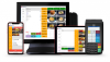 The transfer of data from tablet to phone