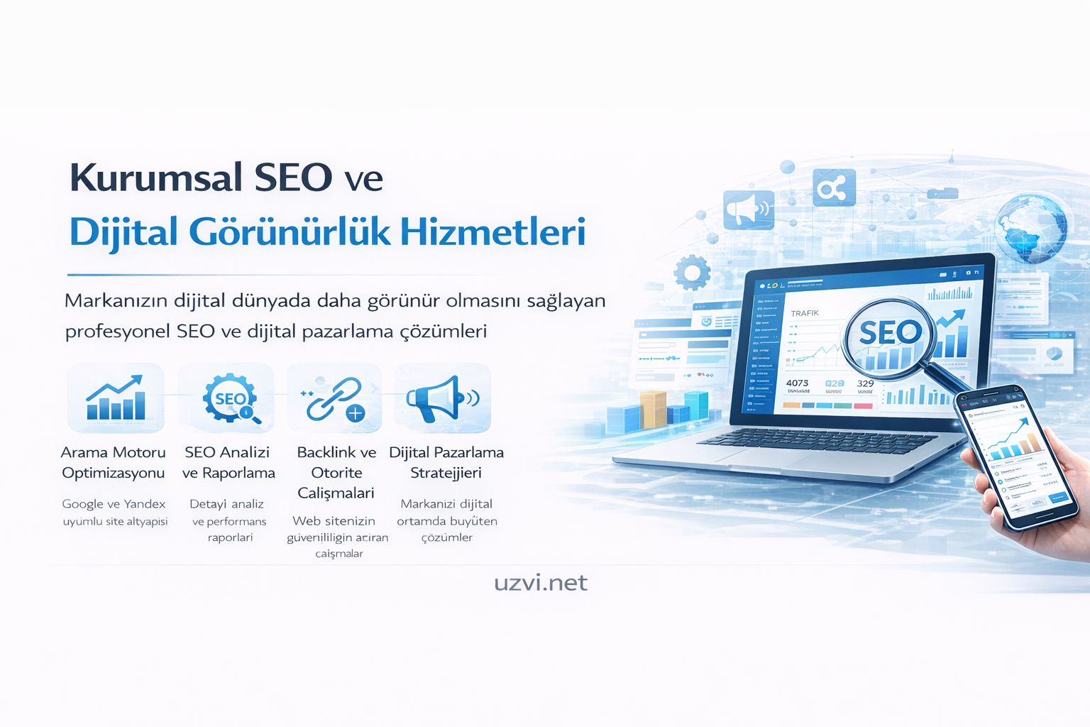 Kurumsal SEO ve Dijital Görünürlük Hizmetleri