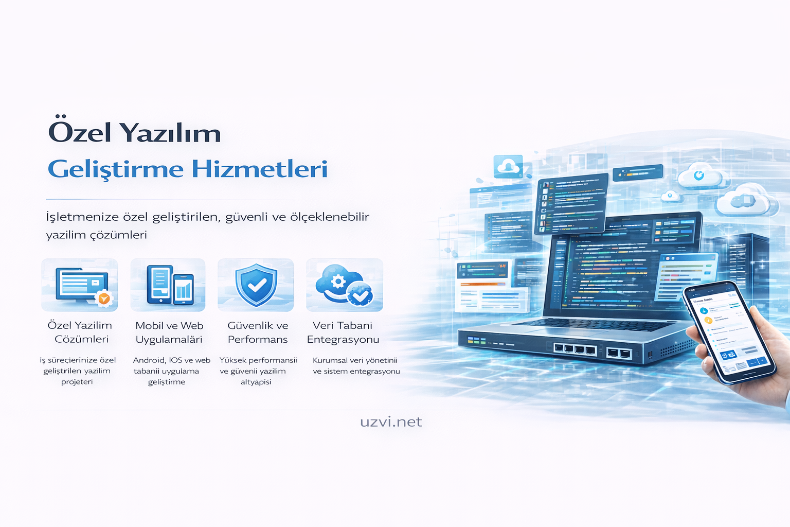 Özel Yazılım Geliştirme Hizmetleri