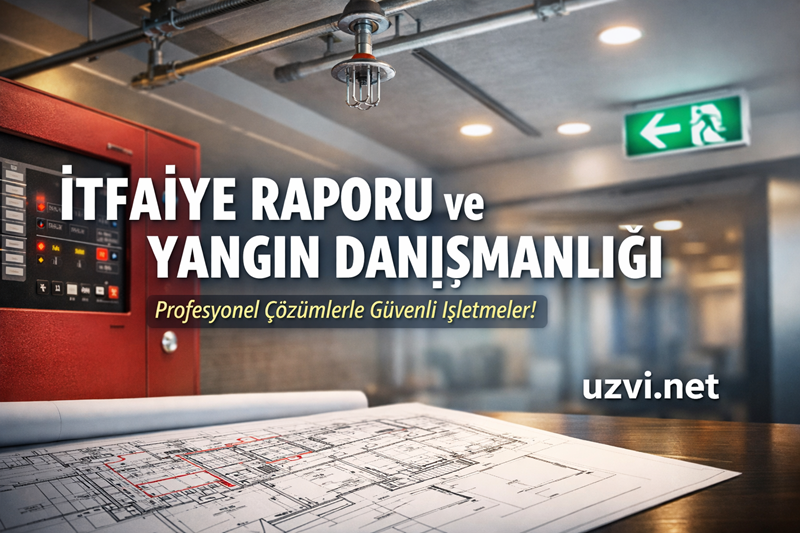 İtfaiye Raporu ve Yangın Danışmanlığı Hizmetleri 