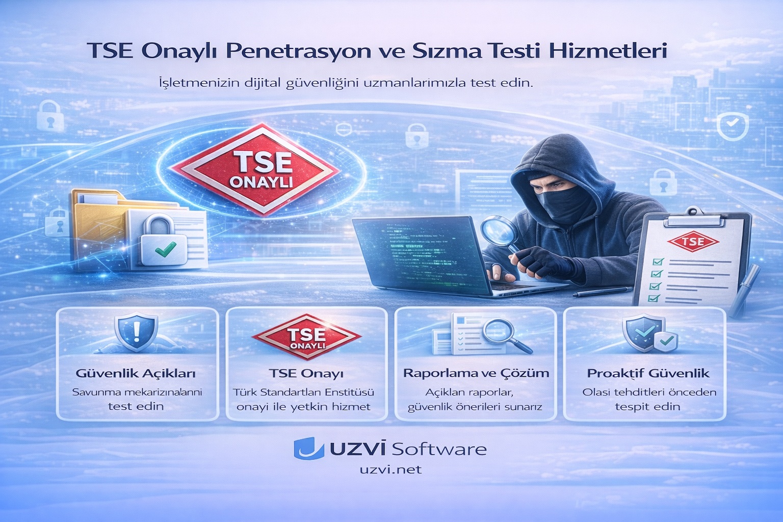 TSE Onaylı Penetrasyon ve Sızma Testi Hizmetleri